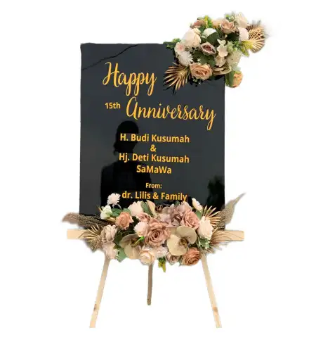 Papan Bunga Akrilik Tlagawera