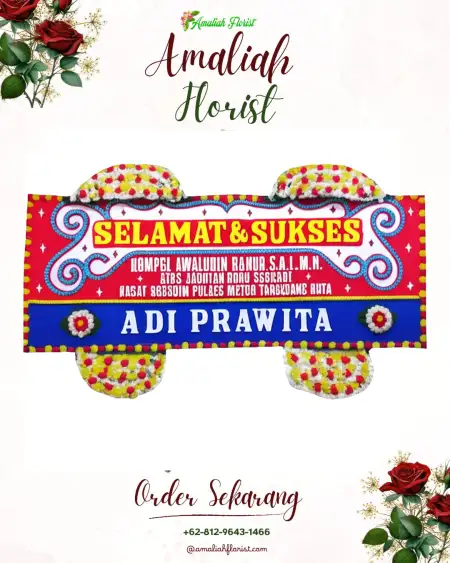 Papan Bunga Ucapan Selamat Tlagawera