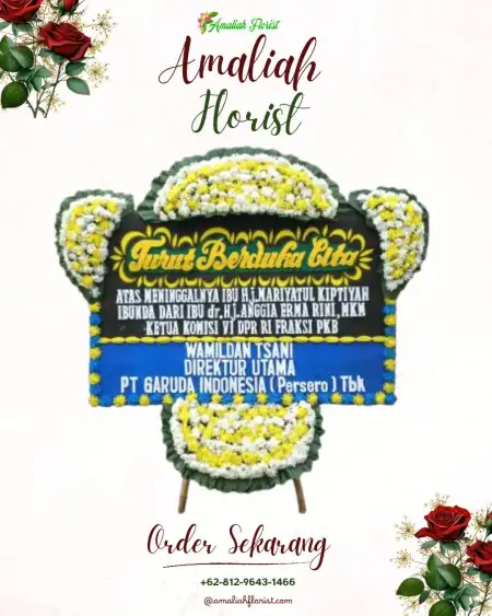 Papan Bunga Duka Tlagawera